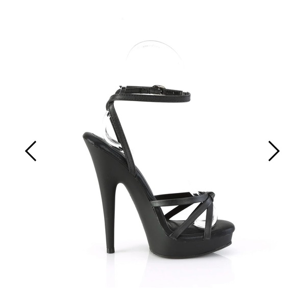 Sultry Black Heels - Picture 2 of 6